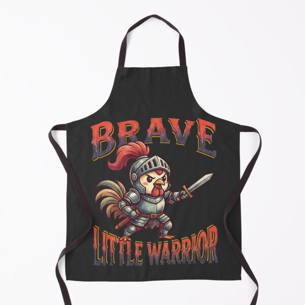 Item preview, Brave Little Warrior - Chicken Knight designed and sold by StellarBees.