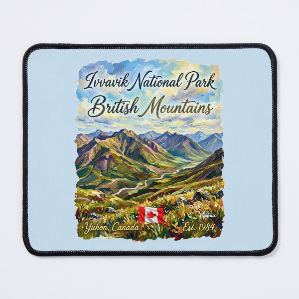 Item preview, Ivvavik British Mountains Yukon designed and sold by EvergreenPark - Tee Studio.