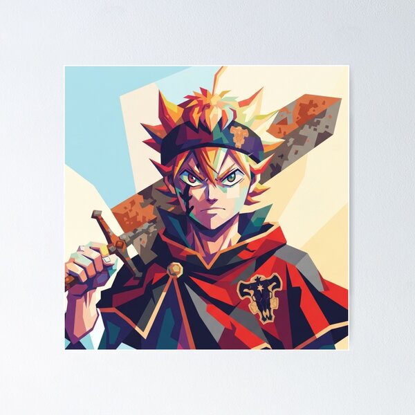Item preview, Asta black clover designed and sold by onebystudio.