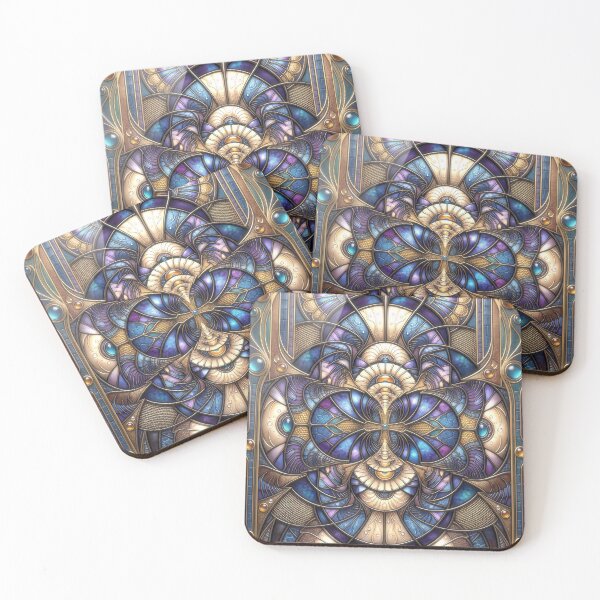Item preview, Gorgeous Fractal Blending Art Nouveau and Deco designed and sold by Frackxion.