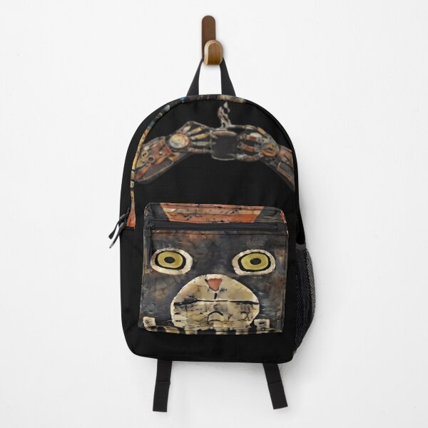 Item preview, Funny Bruh Cat Coffee Meme Retro Grunge Art designed and sold by DailySparks.