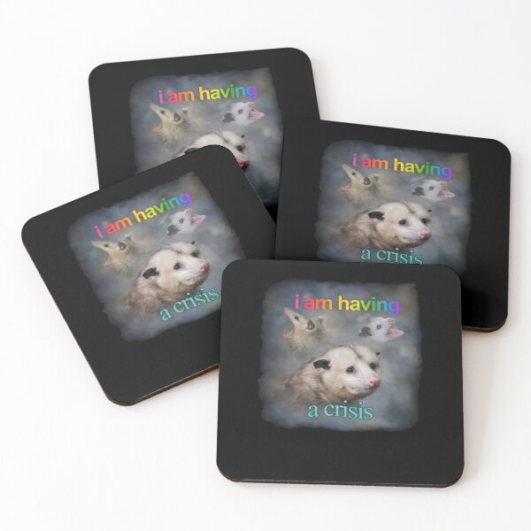 Item preview, Crisis Possum Meme designed and sold by DheninStudio.