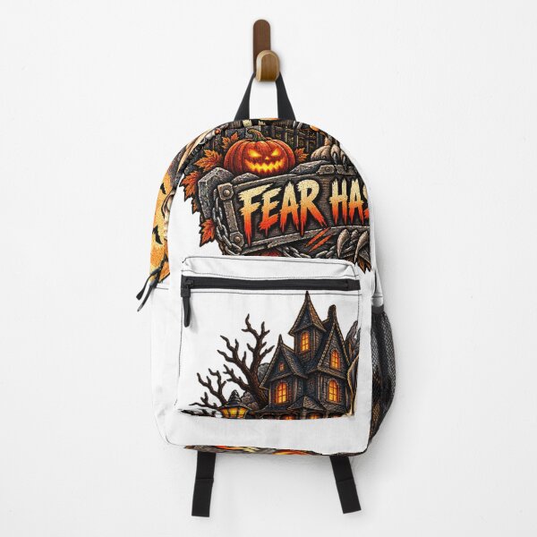 Item preview, Fear Has Four Legs Pug Halloween Guard Dog Scary Pug Halloween Shirt designed and sold by KnrNazimTHRE4DS.
