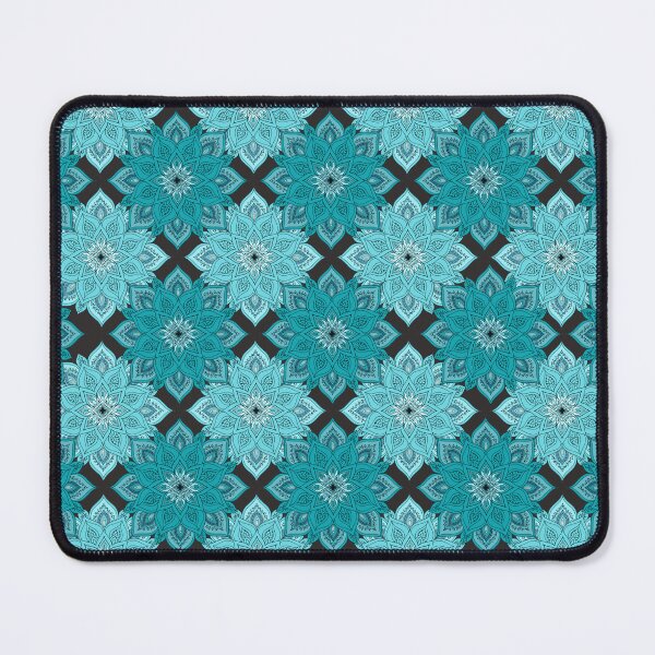 Item preview, Turquoise Thai Lotus Mandala Pattern  designed and sold by Mousy17.