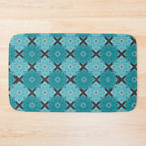 Item preview, Turquoise Thai Lotus Mandala Pattern  designed and sold by Mousy17.