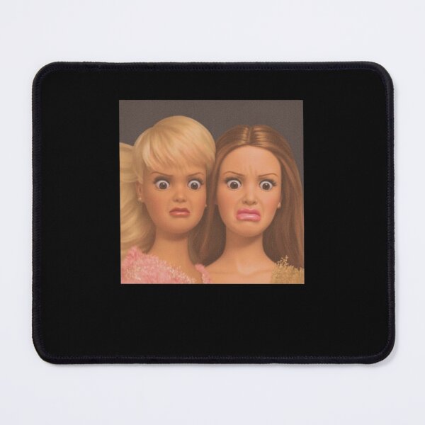 Item preview, Disgusted Dolls Duo Unhinged Barbie Besties Meme designed and sold by DheninStudio.