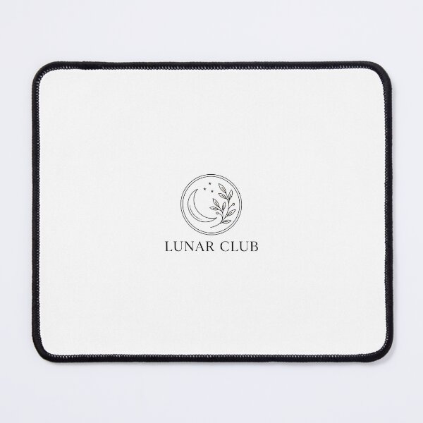 Item preview, Lunar Club Minimalist Celestial Logo Aesthetic Art designed and sold by ImagineDraws.