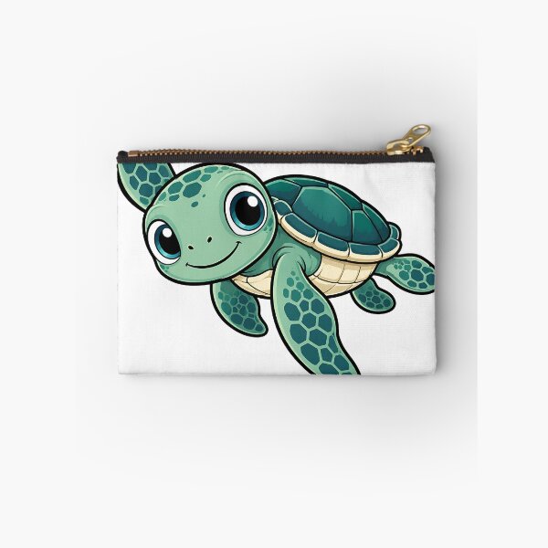 Item preview, Cute Swimming Baby Sea Turtle Illustration   designed and sold by Jaideep Walia.