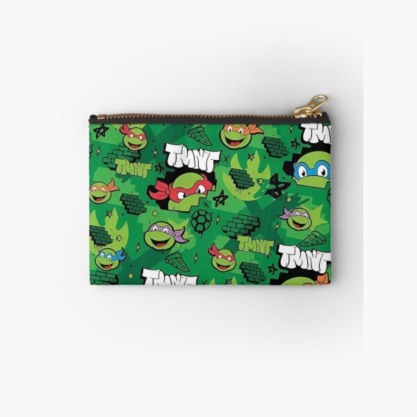 Item preview, A Playful and Colorful Graphic Design Featuring Iconic Teenage Mutant Ninja Turtles with a Bright Green Background and Fun Patterns Representing Their Adventures designed and sold by Matt_Smith.