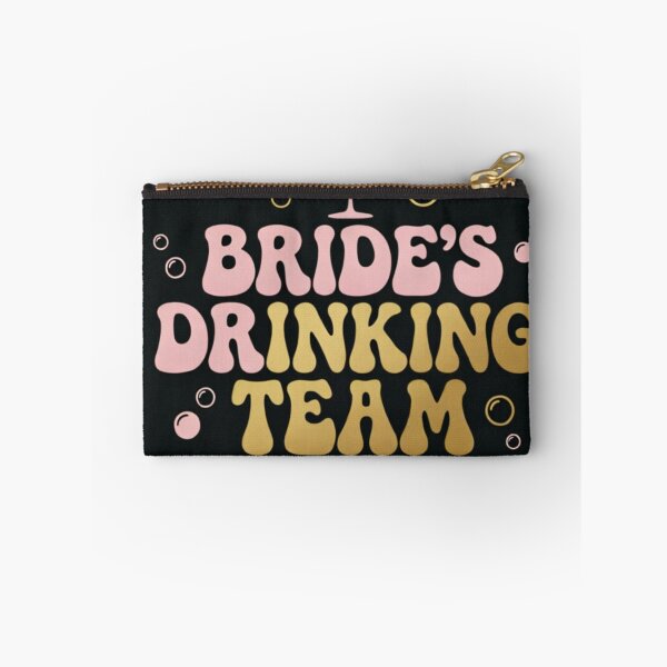 Item preview, Bride's Drinking Team Shirt | Bachelorette Party Tee | Bridal Squad 2026 designed and sold by FurryPrintLab-FurryPrintLabDesign.
