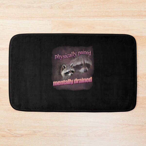 Item preview, Drained Raccoon Meme designed and sold by DheninStudio.