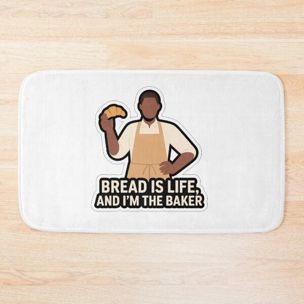 Item preview, Bread is Life Bold Bakery Quote designed and sold by NiftyWrx.