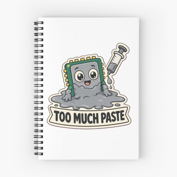 Item preview, Thermal Paste Disaster | Funny Gaming PC Build Hardware Humour designed and sold by DebugLab.