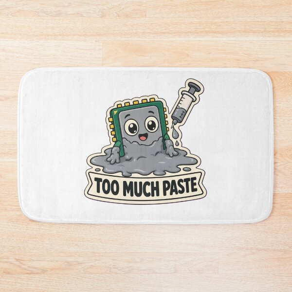 Item preview, Thermal Paste Disaster | Funny Gaming PC Build Hardware Humour designed and sold by DebugLab.