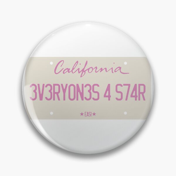 Item preview, Everyone's A Star License Plate - 5SOS designed and sold by EVXIAR.