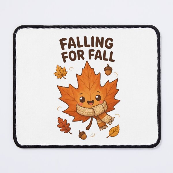 Item preview, Falling For Fall – Cute Cozy Autumn Leaf Design designed and sold by Kiinaaa.