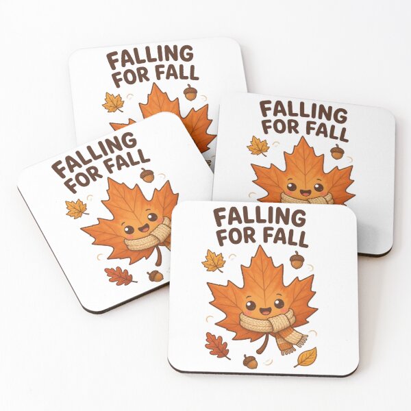 Item preview, Falling For Fall – Cute Cozy Autumn Leaf Design designed and sold by Kiinaaa.