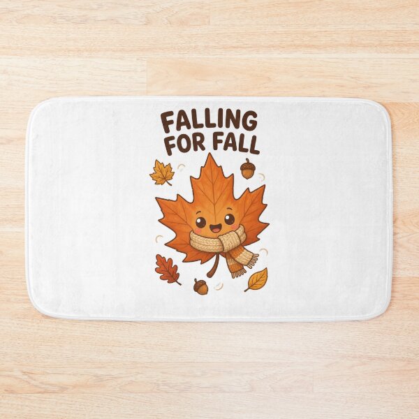 Item preview, Falling For Fall – Cute Cozy Autumn Leaf Design designed and sold by Kiinaaa.