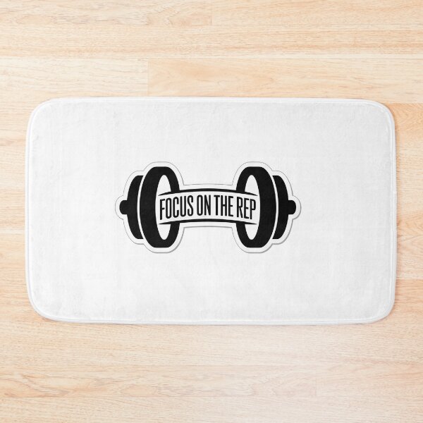 Item preview, Minimalist Dumbbell Tattoo Text designed and sold by NiftyWrx.