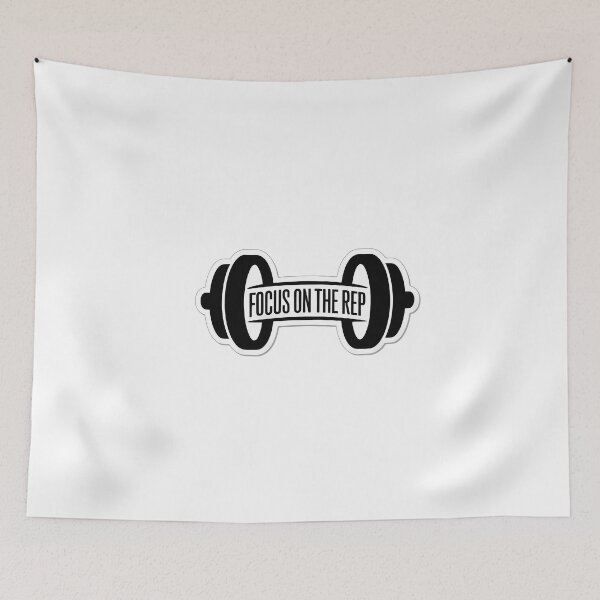 Item preview, Minimalist Dumbbell Tattoo Text designed and sold by NiftyWrx.