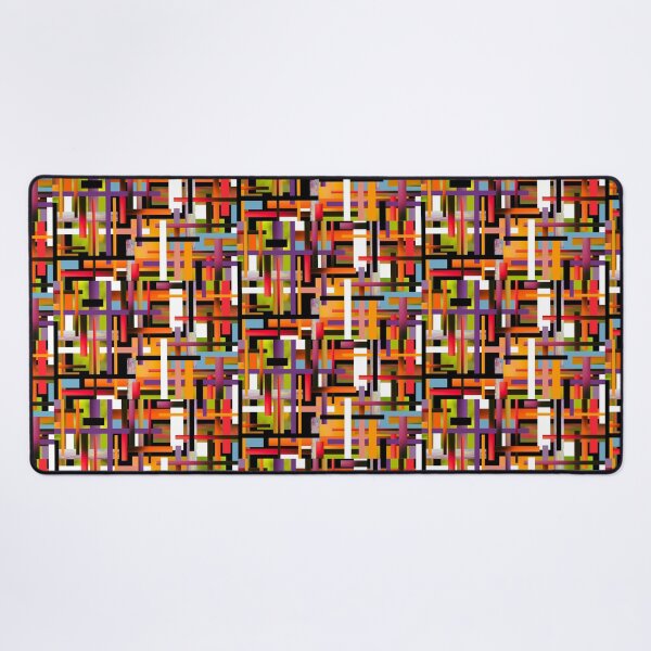 Item preview, Vibrant Multicolored Abstract Geometrical Shapes - Original Art designed and sold by ABG Inspirational Art.