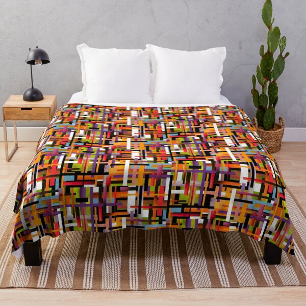Item preview, Vibrant Multicolored Abstract Geometrical Shapes - Original Art designed and sold by ABG Inspirational Art.