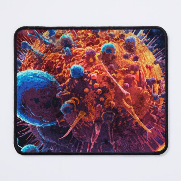 Item preview, Abstract microbe designed and sold by kinpirks.