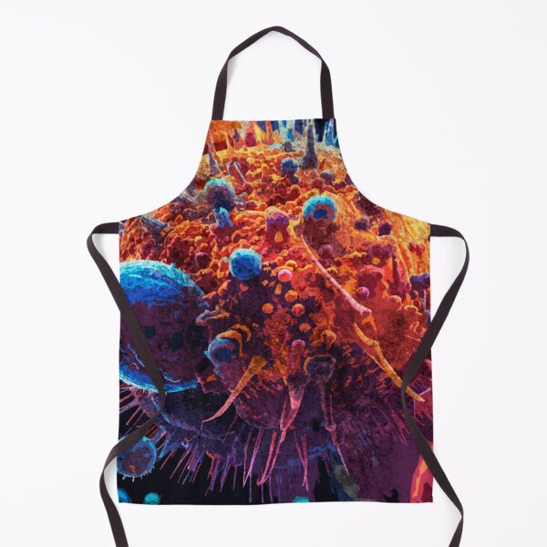 Item preview, Abstract microbe designed and sold by kinpirks.