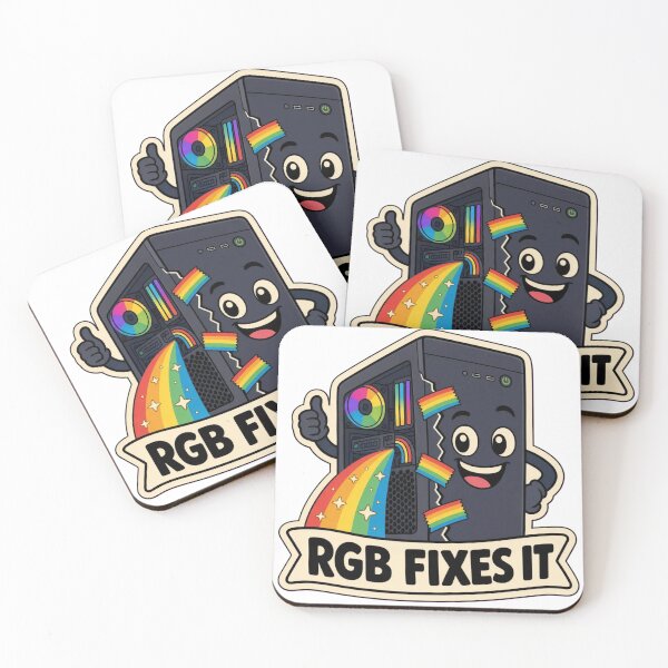 Item preview, RGB Fixes Everything | Funny Gaming PC Build Hardware Humour designed and sold by DebugLab.