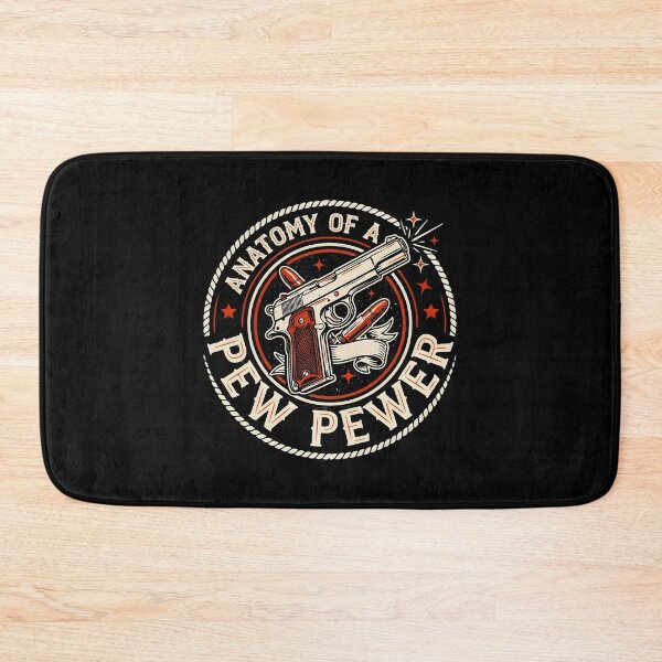Item preview, Anatomy of A Pew Pewer Funny Pistol for Gun Lovers designed and sold by Redgiant87x.