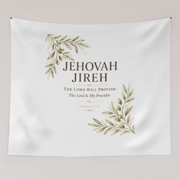 Item preview, Jehovah Jireh — The Lord Will Provide | Christian Faith Design designed and sold by KINGDOM GOLD STUDIO.