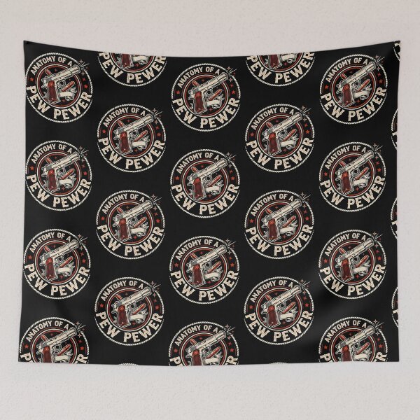 Item preview, Anatomy of A Pew Pewer Funny Pistol for Gun Lovers designed and sold by Redgiant87x.