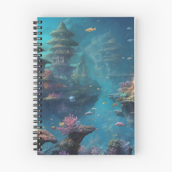 Item preview, Ruins of an Underwater City designed and sold by Fanta-sticky.