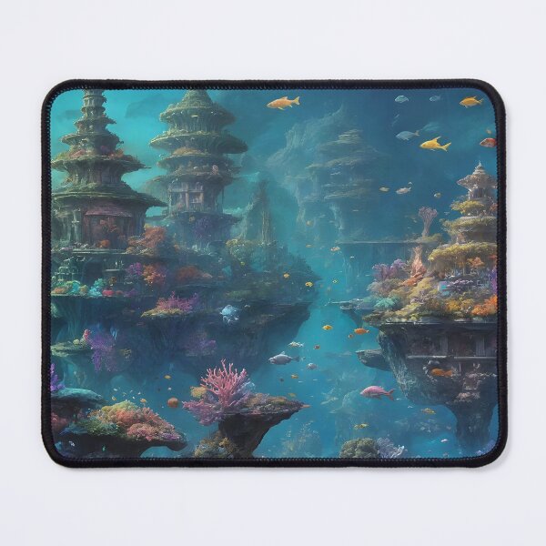 Item preview, Ruins of an Underwater City designed and sold by Fanta-sticky.
