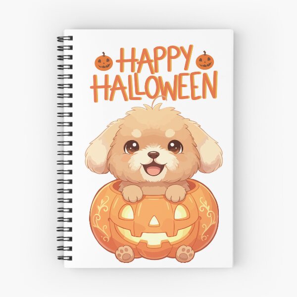 Item preview, Cute Halloween Puppy Pumpkin designed and sold by     Sela Art .