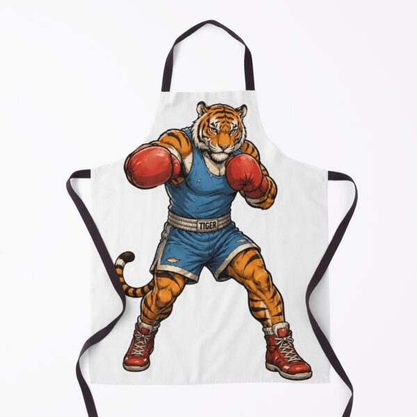 Item preview, Muscular Boxing Tiger in Fighting Stance designed and sold by Snurly.