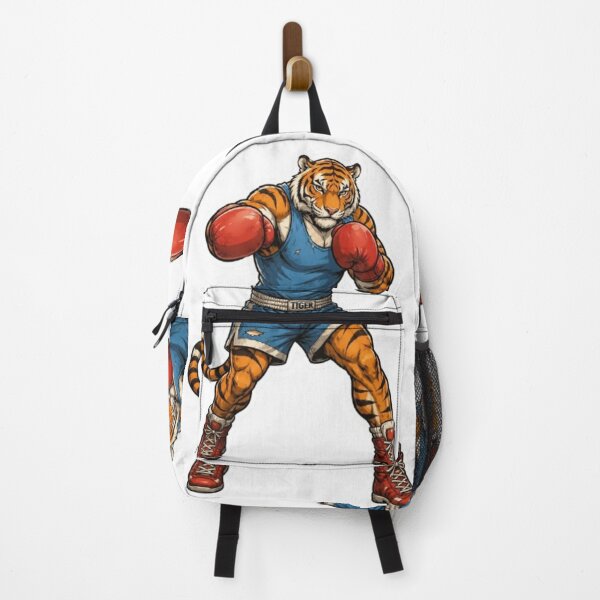 Item preview, Muscular Boxing Tiger in Fighting Stance designed and sold by Snurly.