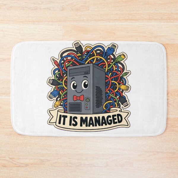 Item preview, Cable Management Denial | Funny Gaming PC Hardware Humour designed and sold by DebugLab.