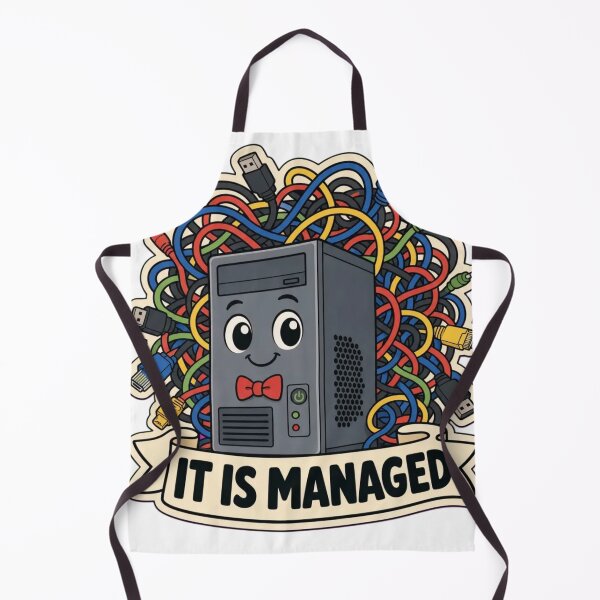 Item preview, Cable Management Denial | Funny Gaming PC Hardware Humour designed and sold by DebugLab.