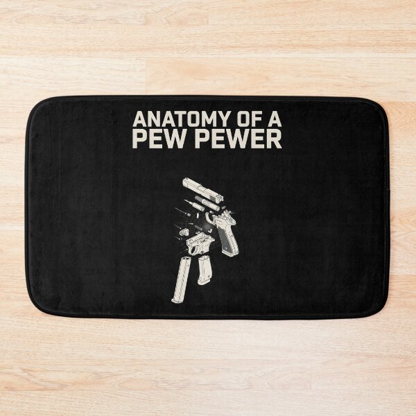 Item preview, Anatomy of A Pew Pewer 9 mm Funny Gun Humor designed and sold by Redgiant87x.