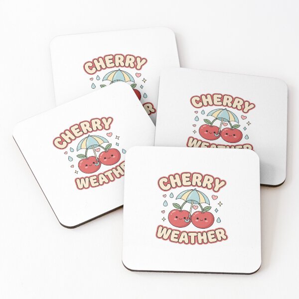 Item preview, Cherry Weather Cute Retro Fruit designed and sold by GoofyShopp.