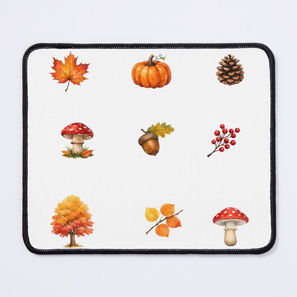 Item preview, Watercolor Autumn Forest designed and sold by silviaol.