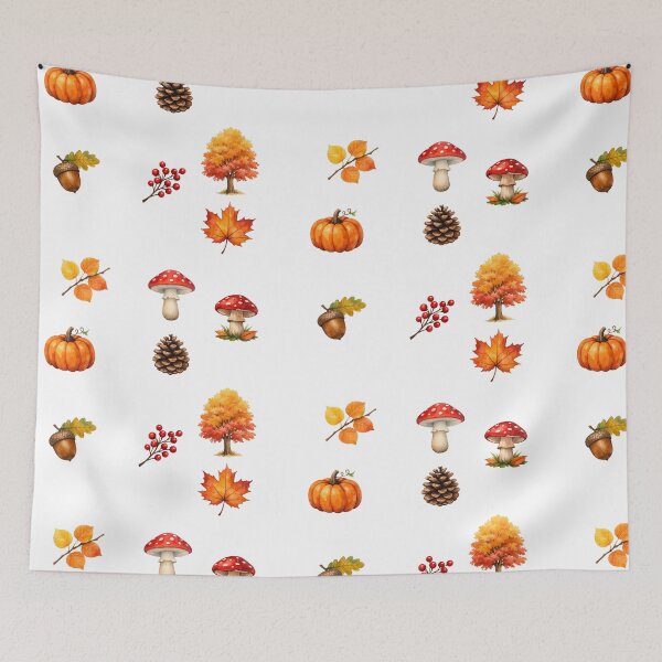 Item preview, Watercolor Autumn Forest  designed and sold by silviaol.