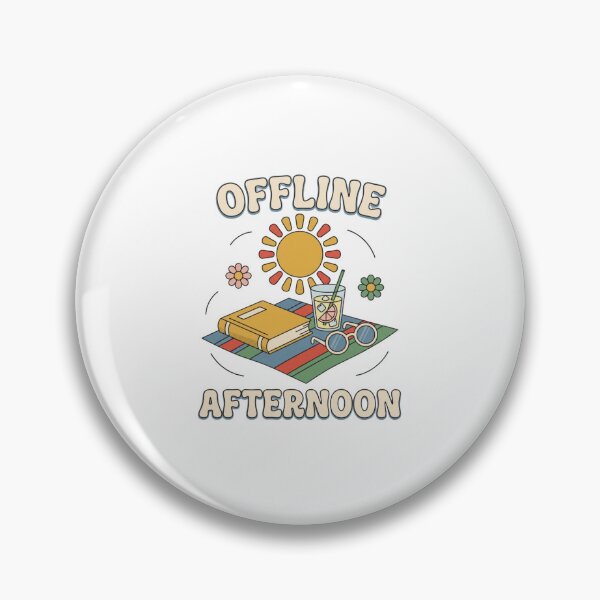 Item preview, Offline Afternoon Retro Slow Day Design designed and sold by GoofyShopp.