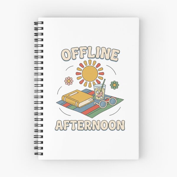 Item preview, Offline Afternoon Retro Slow Day Design designed and sold by GoofyShopp.