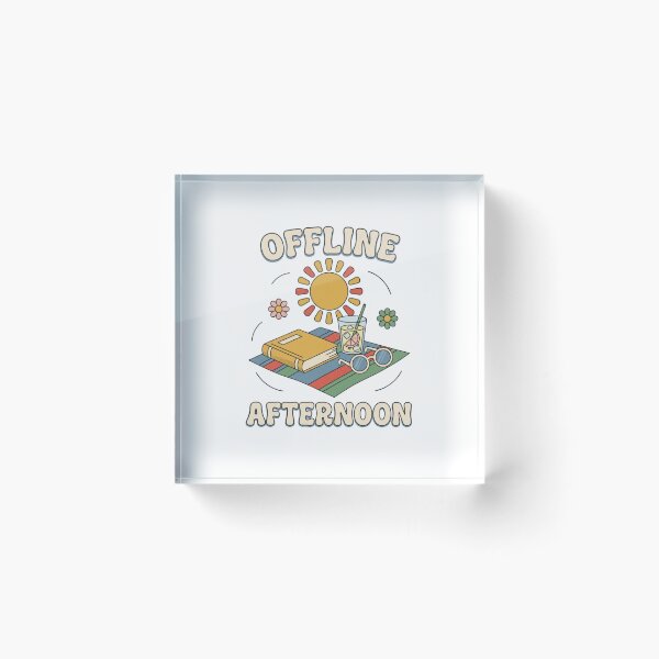 Item preview, Offline Afternoon Retro Slow Day Design designed and sold by GoofyShopp.