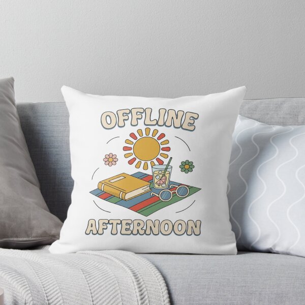 Item preview, Offline Afternoon Retro Slow Day Design designed and sold by GoofyShopp.
