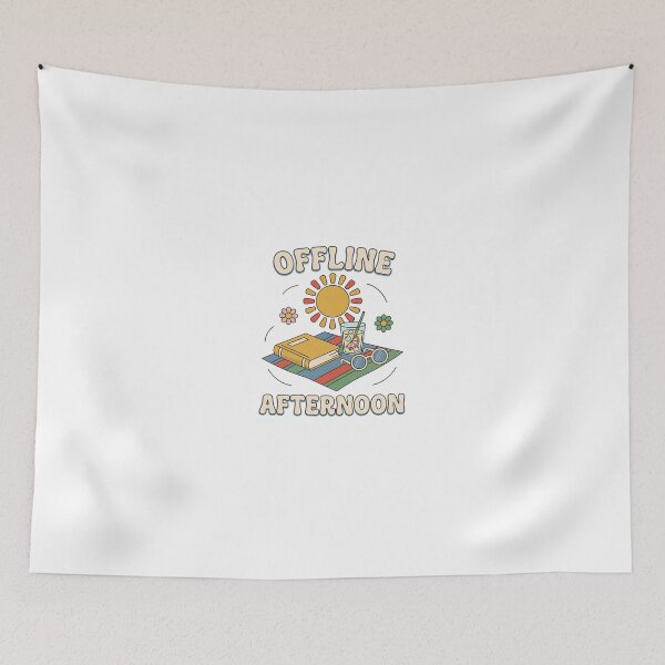 Item preview, Offline Afternoon Retro Slow Day Design designed and sold by GoofyShopp.