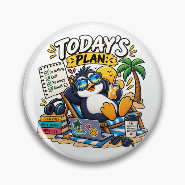Item preview, Todays Plan Do Nothing Chill designed and sold by Lumvero.