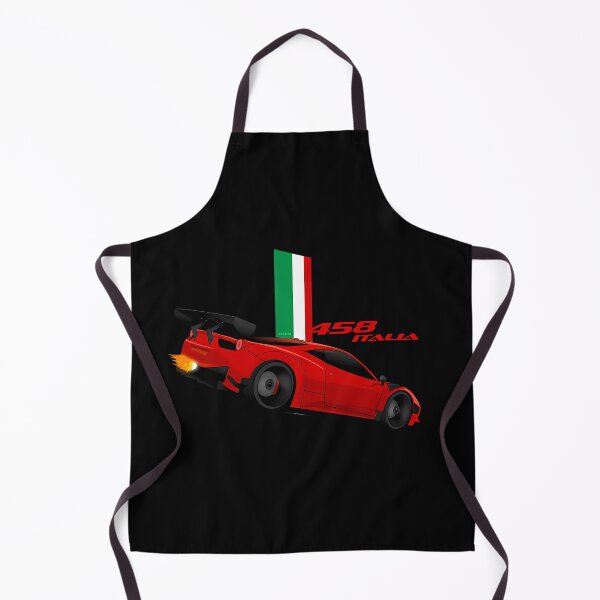 Item preview, Ferrari 458 Italia Red Italian Stripes designed and sold by LaurenceBrothe.